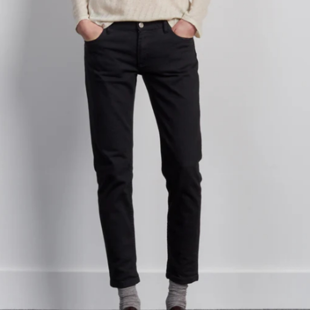 A.P.C. Jean Etroit Court Black Jeans